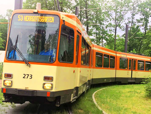 Straßenbahn - Mainz
